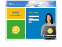 Tablet Screenshot of clients.young-america.com